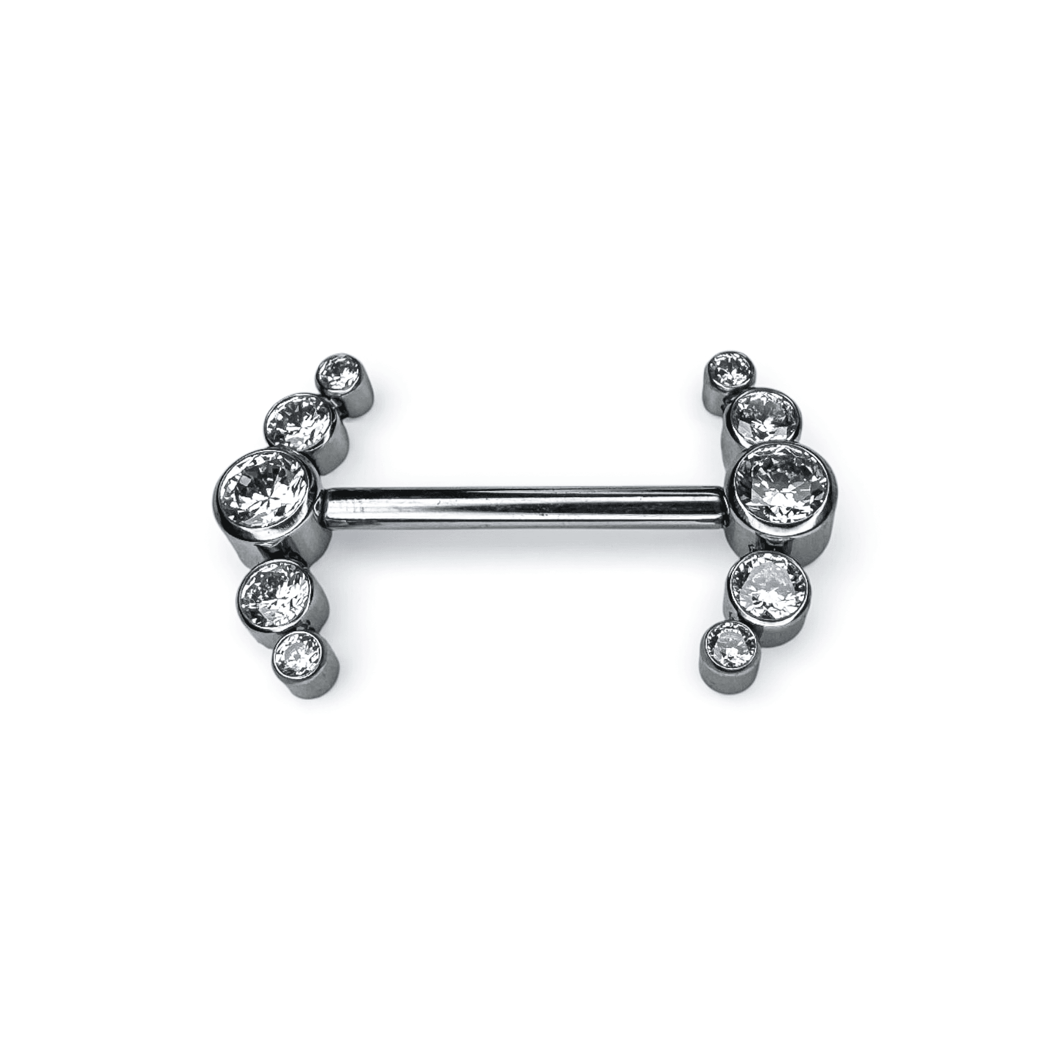 Penta-Bezel Nipple Bar