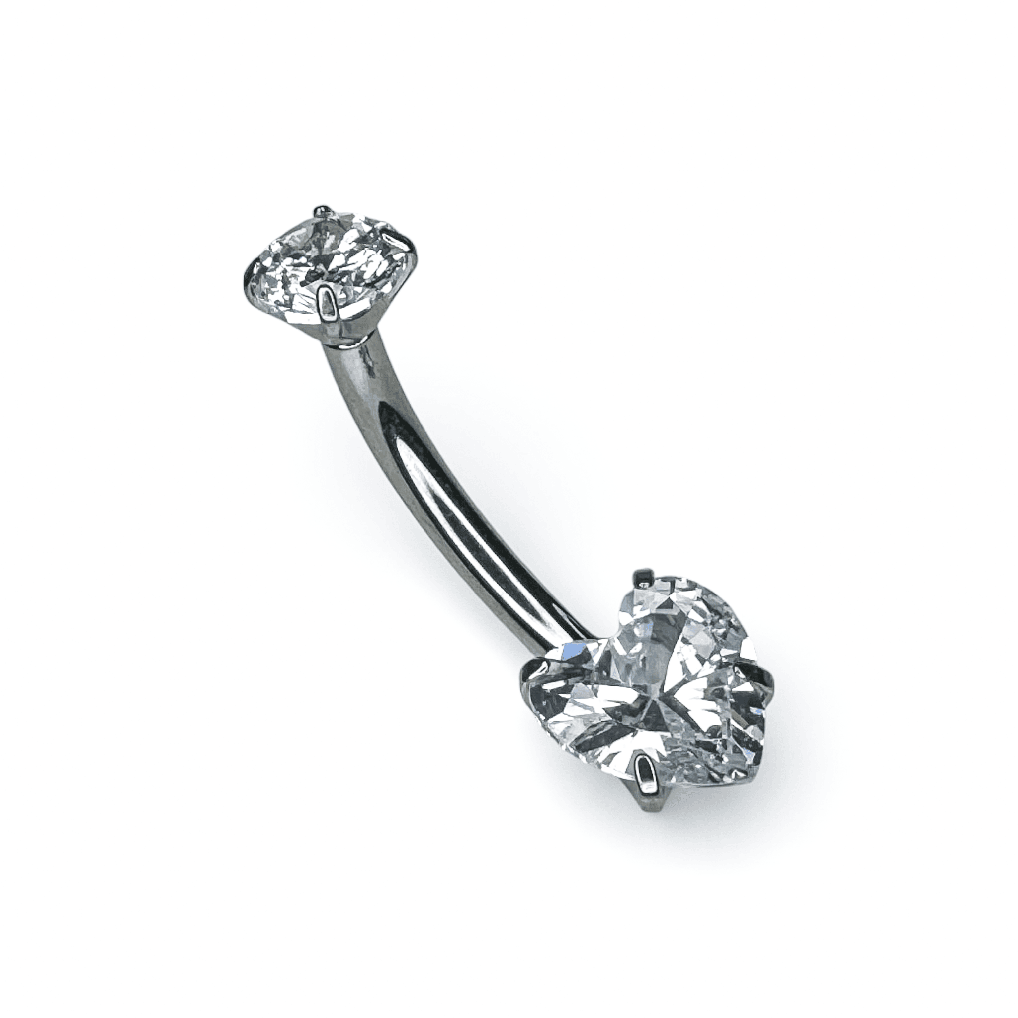 Heart CZ Navel Series