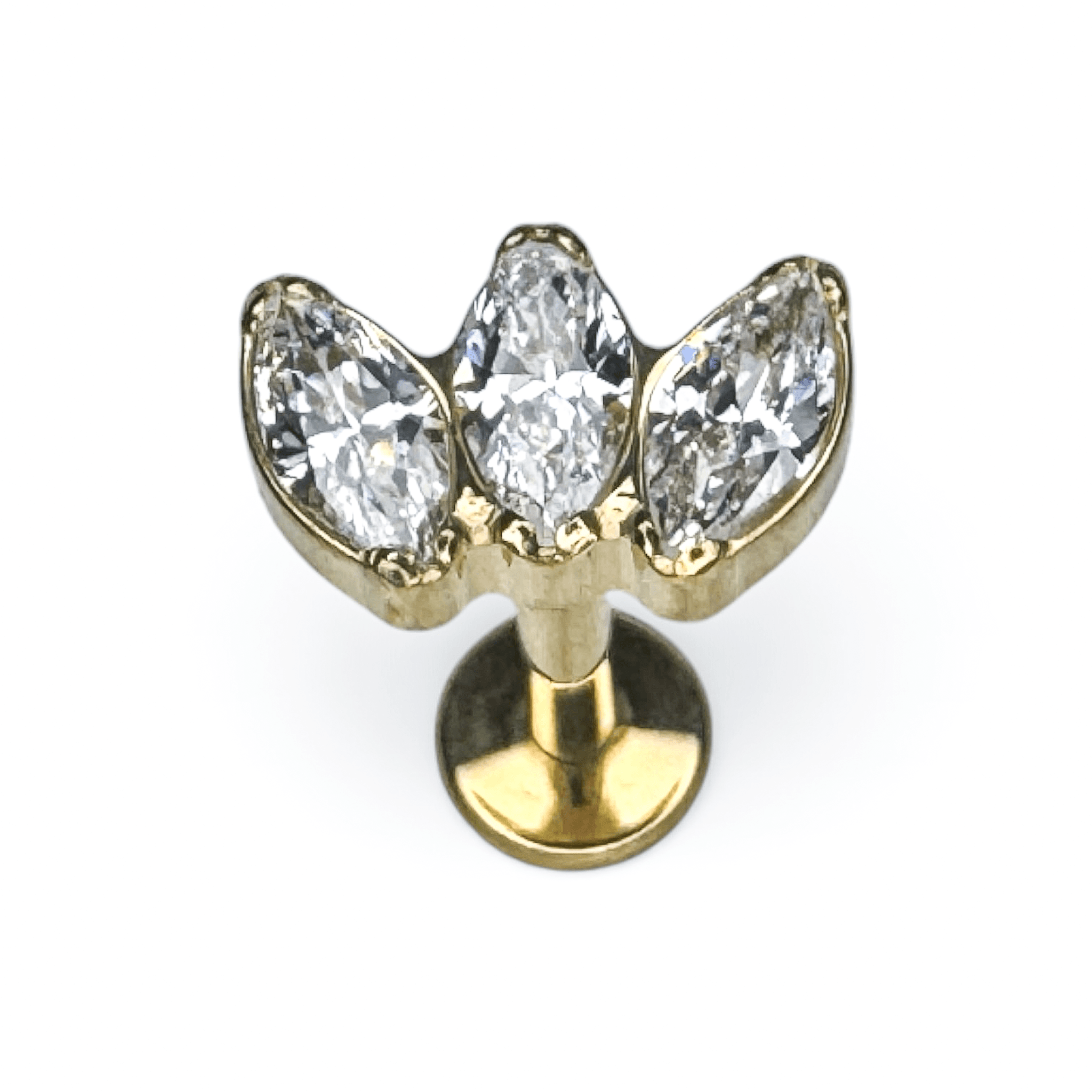 Marquise 3-Stone Cluster