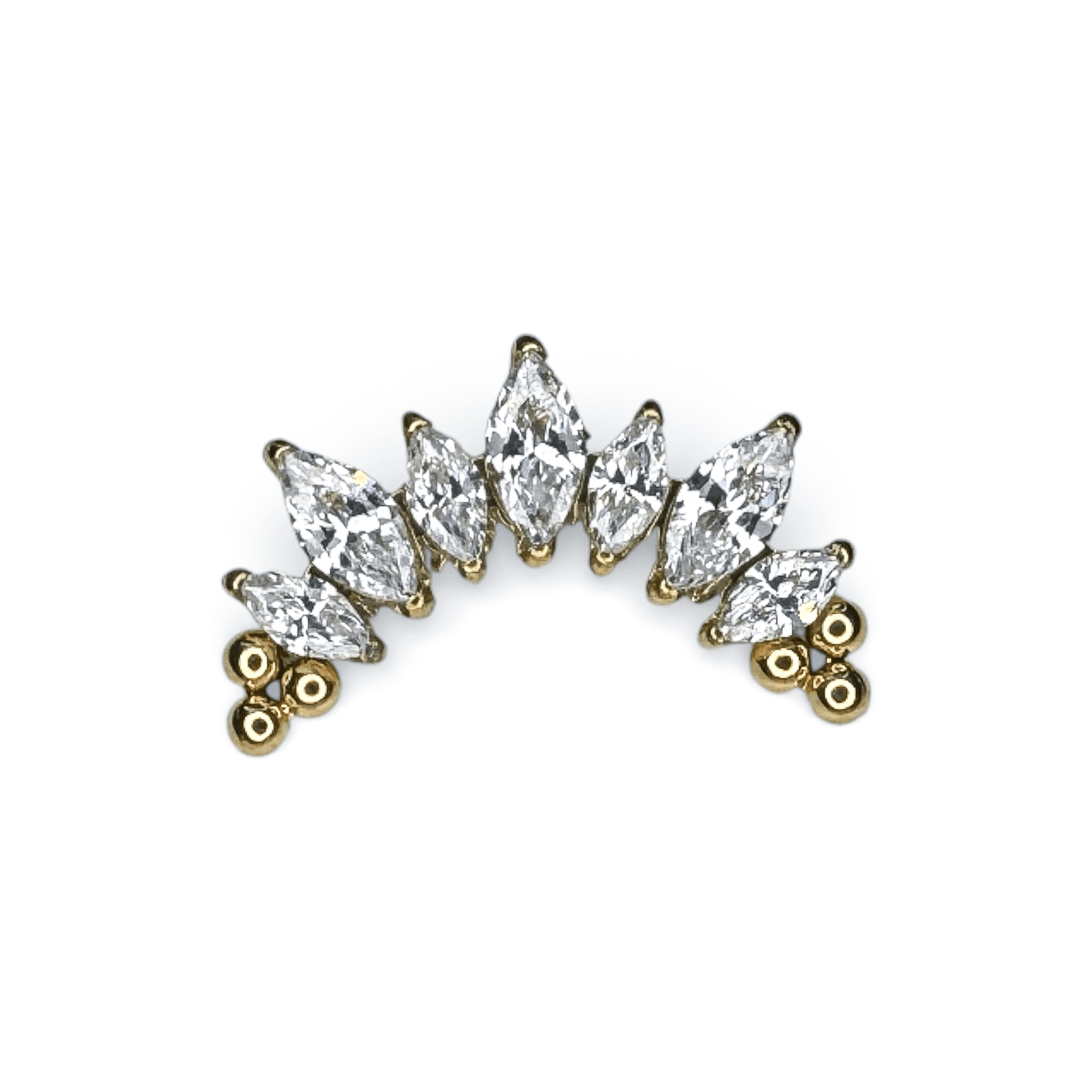 Marquise 7-Stone Crest