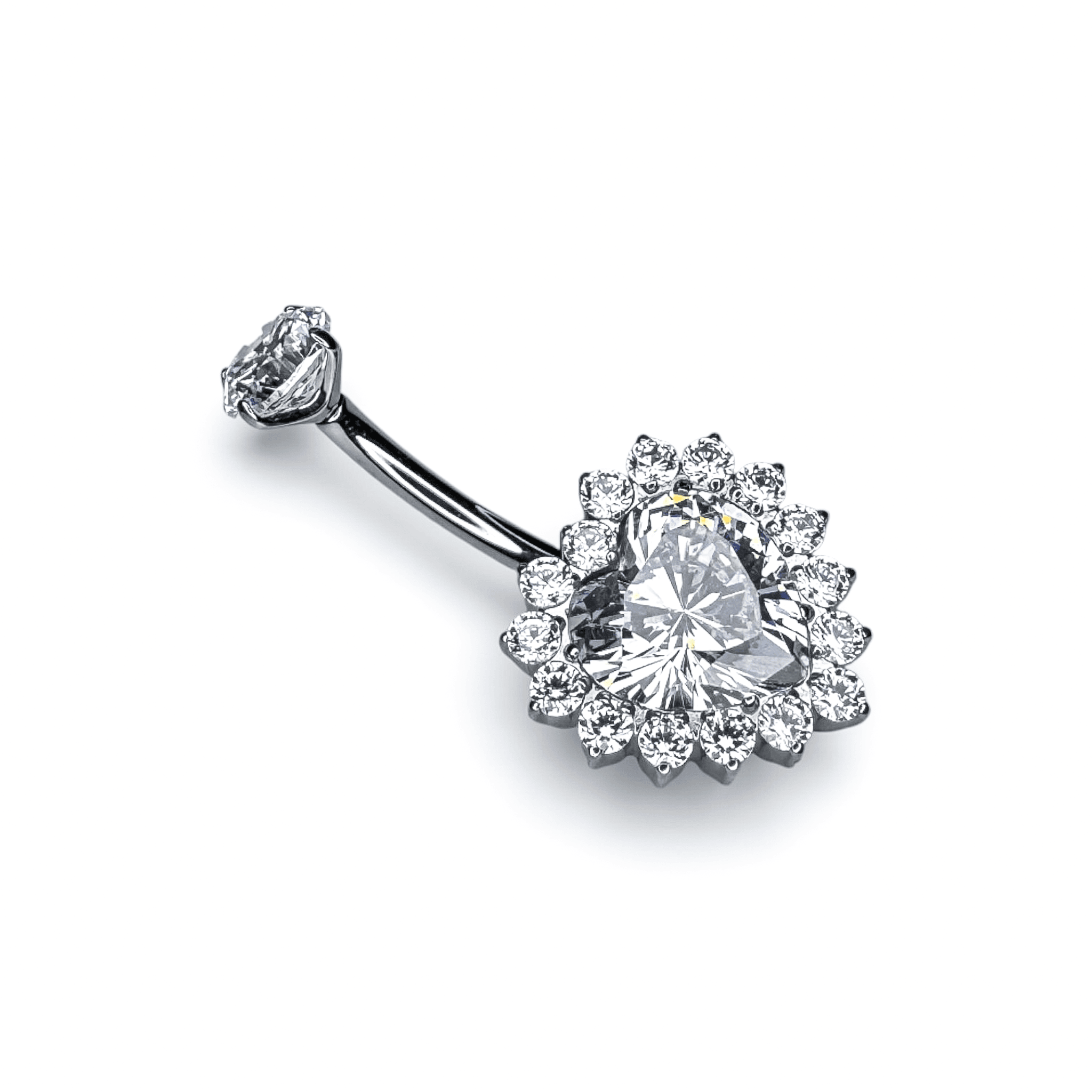 Heart CZ Navel Series
