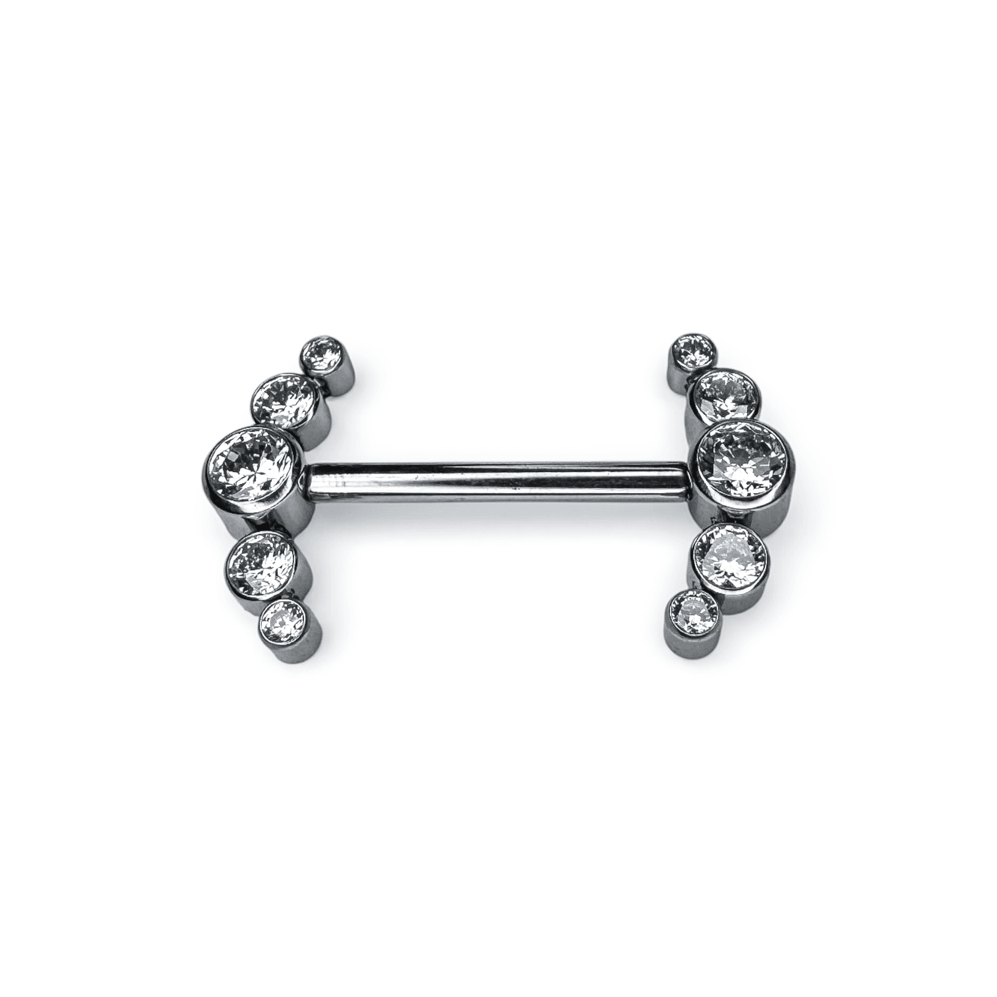 Penta-Bezel Nipple Bar